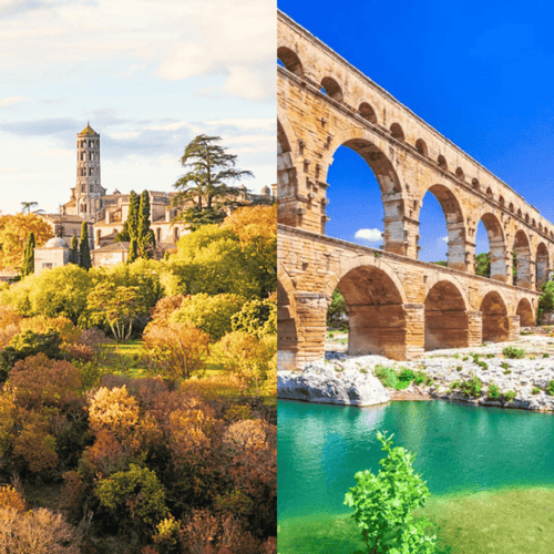 Excursion à Uzès et Pont du Gard