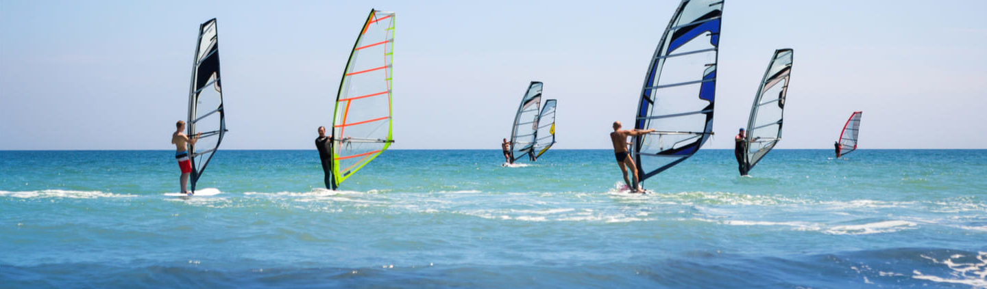 French and windsurf in France Montpellier