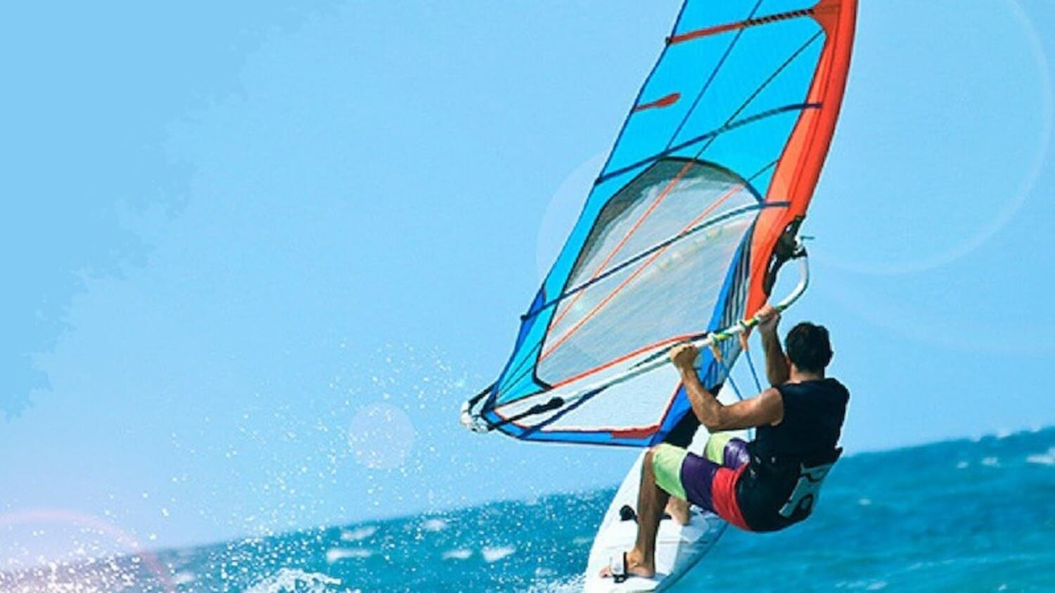 francés y windsurf 