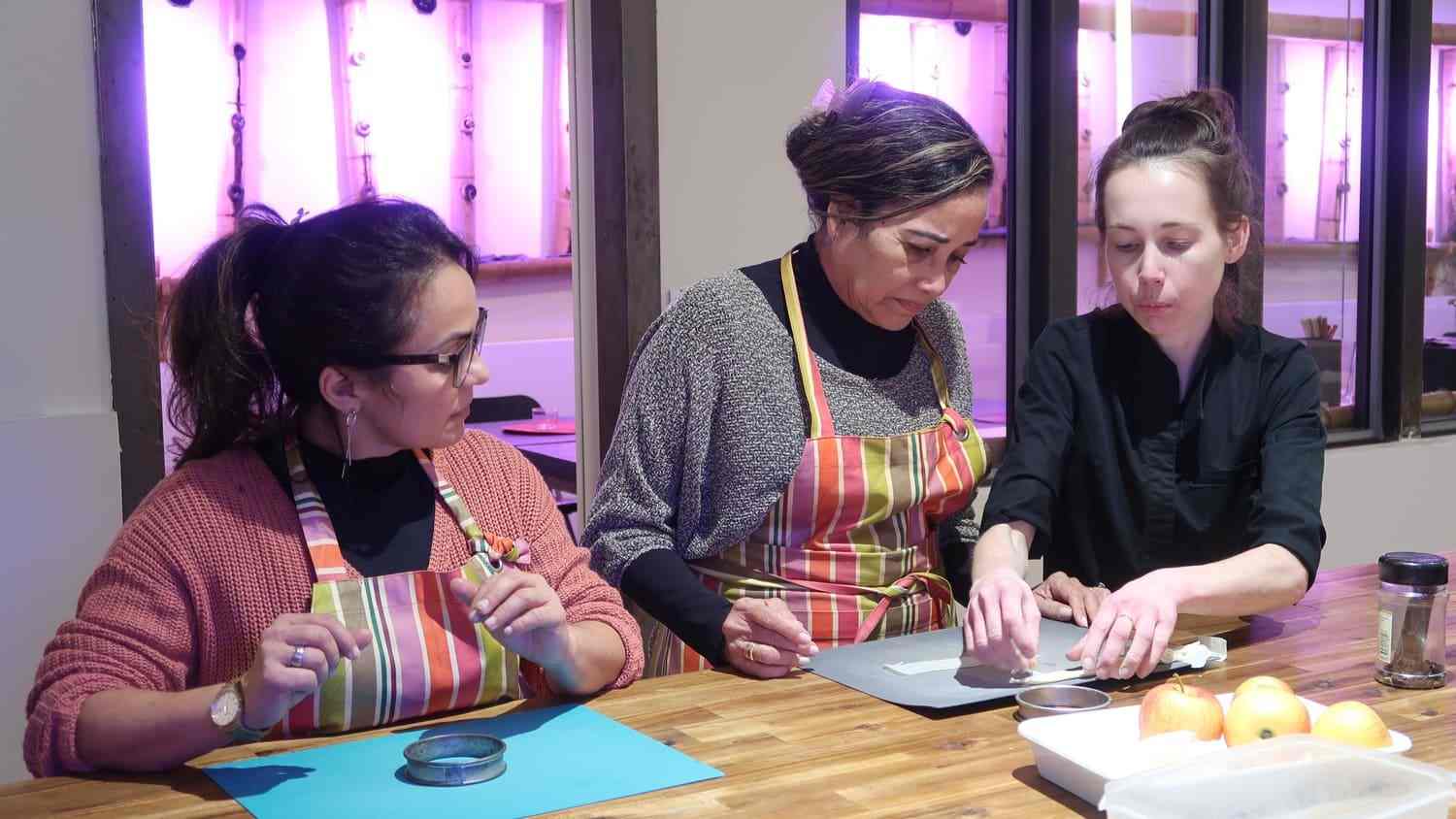 Cursos de pasteles en francés 